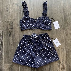 NWT LPA Talla Bralette and Short set